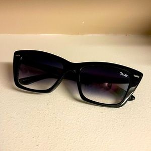 Quay Australia Sunglasses - Black Cat-Eyed sunnies